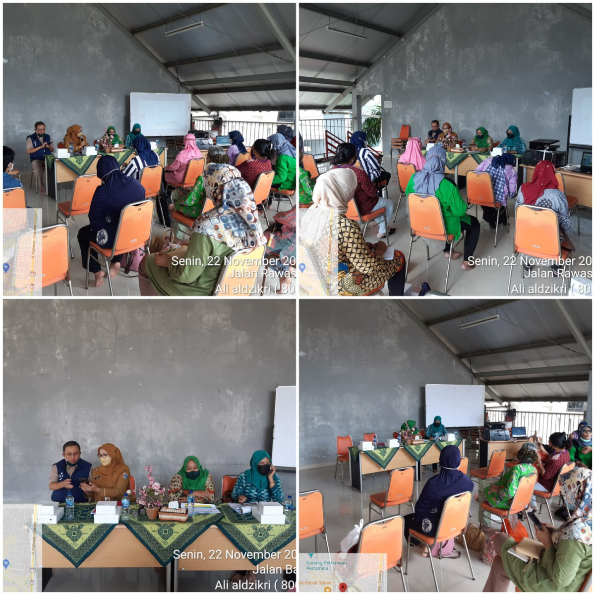 Kegiatan Penyuluhan KB dari  Sudin PPAPP jakarta pusat di RPTRA Beringin